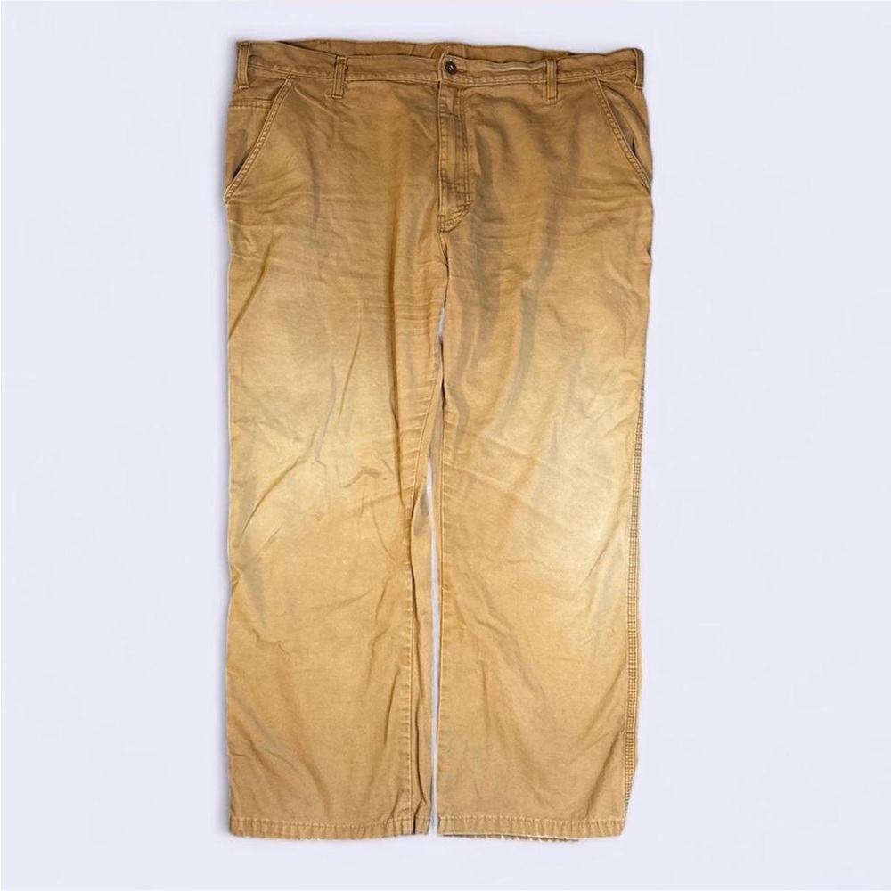 Dickies Relaxed Fit Carpenter Pants Duck Brown Canvas Mens 42x29